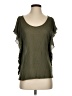 Hinge 100% Modal Green Short Sleeve T-Shirt Size S - photo 1
