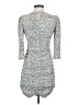 New Look Animal Print Silver Cocktail Dress Size 2 - photo 2