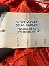 Assorted Brands 100% Viscose Orange Sleeveless Top Size S (estimated) - photo 5