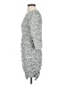 New Look Animal Print Silver Cocktail Dress Size 2 - photo 5