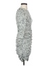 New Look Animal Print Silver Cocktail Dress Size 2 - photo 4