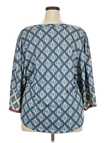 Weekend Suzanne Betro 3/4 Sleeve Top (view 2)