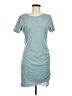 Unbranded Solid Teal Casual Dress Size M - photo 1