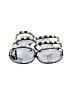 Steve Madden Silver Black Sandals Size 10 - photo 2