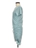 Unbranded Solid Teal Casual Dress Size M - photo 5