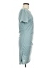 Unbranded Solid Teal Casual Dress Size M - photo 4