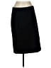 J.Crew 100% Cotton Solid Black Formal Skirt Size 10 (tall) - photo 1