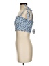 Storia Blue Sleeveless Blouse Size S - photo 5