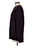 Express Solid Burgundy Sweatshirt Size S - photo 5