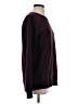 Express Solid Burgundy Sweatshirt Size S - photo 4