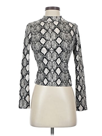 Caution to the Wind Long Sleeve Blouse (view 1)
