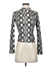 Caution to the Wind Silver Long Sleeve Blouse Size XS - photo 1