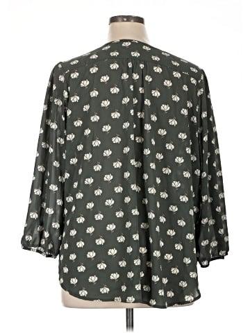 Fun2Fun 3/4 Sleeve Blouse (view 2)