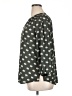 Fun2Fun 100% Polyester Polka Dots Gray 3/4 Sleeve Blouse Size 1X - photo 5