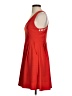 Buttons 100% Polyester Solid Red Cocktail Dress Size S - photo 5