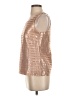 J.Crew Metallic Gold Sleeveless Blouse Size 0 - photo 5
