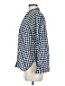 J.Crew Checkered-gingham Blue Long Sleeve Button-Down Shirt Size 6 - photo 5