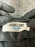 Double Zero Black Faux Leather Skirt Size M - photo 4