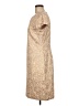 J. McLaughlin Paisley Tan Cocktail Dress Size 8 - photo 5