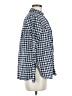 J.Crew Checkered-gingham Blue Long Sleeve Button-Down Shirt Size 6 - photo 4