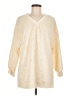 Unbranded 100% Polyester Ivory Poncho Size M - photo 1