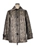 Ellen Tracy 100% Polyester Paisley Gray Coat Size 1X - photo 1