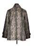 Ellen Tracy 100% Polyester Paisley Gray Coat Size 1X - photo 2