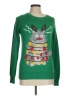 Tipsy Elves 100% Acrylic Green Pullover Sweater Size M - photo 1