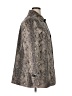 Ellen Tracy 100% Polyester Paisley Gray Coat Size 1X - photo 4