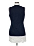 Sail to Sable Blue Sleeveless Blouse Size M - photo 2