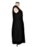 Zara Basic Solid Black Casual Dress Size M - photo 4