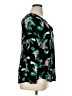 Old Navy Black 3/4 Sleeve Blouse Size XL - photo 4