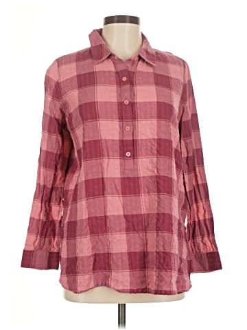Coldwater Creek 3/4 Sleeve Button-Down Shirt (view 1)