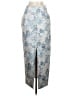 Yllw Floral Blue Formal Skirt Size S - photo 2