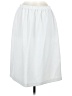 Unbranded 100% Polyester Solid White Formal Skirt Size 8 - photo 1