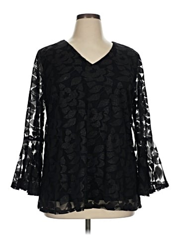 Alfani 3/4 Sleeve Blouse (view 1)