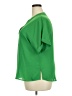 NY&C 100% Polyester Green Short Sleeve Blouse Size XXL - photo 5