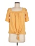 Lee Yellow Short Sleeve Top Size M - photo 1