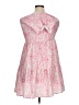 Unbranded 100% Polyester Paisley Pink Cocktail Dress Size XL - photo 2