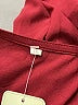 Unbranded 100% Polyester Solid Burgundy Casual Dress Size XXL - photo 7