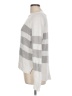 Eileen Fisher Stripes Gray Pullover Sweater Size L - photo 5