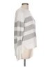 Eileen Fisher Stripes Gray Pullover Sweater Size L - photo 4