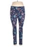 a.n.a. A New Approach Floral Blue Active Pants Size XL - photo 1