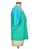 Lands' End Color Block Teal Active T-Shirt Size L - photo 4