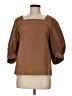 Unbranded Brown 3/4 Sleeve Blouse Size EU 38 / US 8 - photo 1
