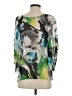 Express Design Studio Green 3/4 Sleeve Blouse Size S - photo 2
