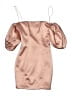 Oh Polly Tan Pink Cocktail Dress Size 0 - photo 1