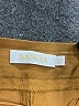 Sancia 100% Tencel Solid Gold Shorts Size XS - photo 3