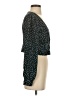 Lulus 100% Polyester Polka Dots Black Long Sleeve Blouse Size S - photo 4
