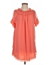 CeCe 100% Polyester Orange Casual Dress Size 8 - photo 1